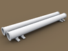 TT Scale Smmps Wagon Steel Tubes Cargo 2 3d printed TT Scale Smmps Wagon Steel Tubes Cargo 2