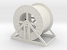 O Scale Steel Cable Reel Full 1:43.5 3d printed 
