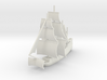 1/1000 Sailing Steam Galleon 3d printed 