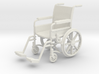 Wheelchair 01. 1:24 Scale 3d printed 