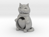 Cat with Heart 3d printed 