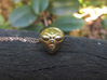 Reversible Alien head pendant 3d printed Photo of side two