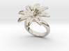 Flowerfantasy Ring 19 - Italian Size 19 3d printed 