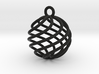 Small spherical crystal therapy cage 3d printed 