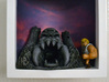Castle Grayskull 2.0  3d printed compared to minis figure
