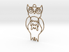 Owl 3d printed 