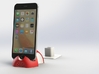 iPhone 6S/6S Plus Dock-Red 3d printed 3D Rendered images of iPhone 6S Plus Docking