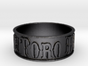 Mt. View Toro Band Ring (size 6) 3d printed 