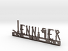 Jennifer Nametag 3d printed 