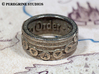 Ring - Oath to Order 3d printed Stainless Steel