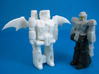 Dracula TargetMonster (5mm Transforming Weapon) 3d printed Vampyrizer compared to a G1 Targetmaster