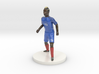 French Football Player 3d printed 