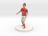 Welsh Football Player 3d printed 