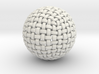 Knitted Sphere 3d printed 