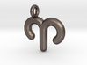 Aries Symbol Keychain 3d printed 