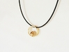 Minimalist Necklace - Yoga Pendant 3d printed Modern Jewelry