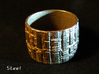 Bio Mech Ring #2, Thin 2mm, Ring Size 12 3d printed 
