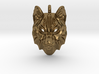 Timber Wolf Small Pendant 3d printed 