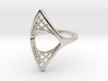 Parabolic Suspension Ring - US Size 09 3d printed 