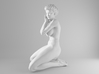 1/10 Sexy Girl Sitting 016 3d printed 