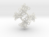 Linked fractal Loops 3d printed 