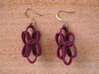 Clelie Chain 1 Earrings 3d printed 