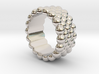 Bubbles Round Ring 19 – Italian Size 19 3d printed 