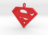 Superman Necklace 3d printed 