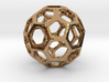Truncated Icosahedron pendant 3d printed 