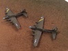 1:700 Scale B-17F Flying Fortress (4x) 3d printed 