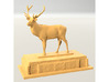 Stag on plinth comedy 3d printed 