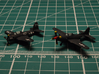 Ryan FR-1 Fireball and XF2R-1 Dark Shark 6mm 1/285 3d printed 