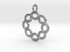 Celtic knot rope Pendant 3d printed 