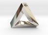 Penrose Triangle - Pendant (3.5cm | 3mm hole) 3d printed 
