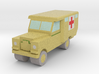 1/148 Land Rover S2 Ambulance x1 - Army, Sand 3d printed 
