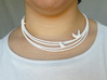 Birds on Wires Necklace Small 3d printed 