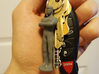  Humanoid Robot Gort Likeness Keychain 2 3d printed White Plastic Polished Painted
