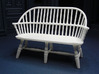 1:24 Windsor Settee 3d printed Printed in White, Strong & Flexible