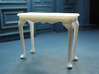 1:24 Queen Anne Fancy Console Table, Medium 3d printed Printed in White Strong & Flexible