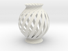 Lamp Ball Twist Spiral Inspired in Fold and Cut 3d printed 