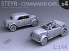 STEYR COMMAND CAR - (4 pack) 3d printed 