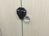 Portable Toilet Door Lock (3/3 - Sword) 3d printed 