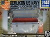 1/144 Oerlikon USN X10 Locker Closed 3d printed 
