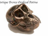 Macaque Rhesus Monkey Skull Pendant  3d printed 