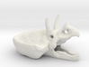 Triceratops Head skull flower pot 3d printed 