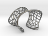 Voronoi Cuff Bracelet 3d printed 