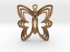 3D Printed Wired Butterfly Earrings  3d printed 