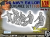 1-24 US Navy Dungaree Set 11-35 3d printed 