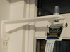 Wall Bracket 3d printed complete Raspberry Pi Camera mounting solution (view from side)