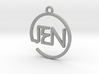 JEN First Name Pendant 3d printed 